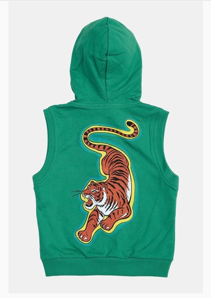 Erkek Çocuk Kapüşonlu Fermuarlı Yelek B&G MARKA - Görsel 2