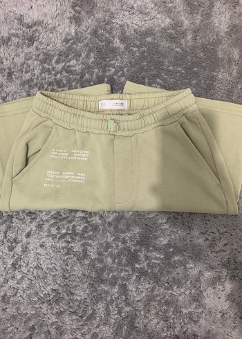 Erkek Pastel Yeşil Baskılı Rahat Şort - Görsel 5