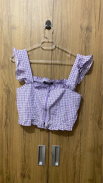 Trendyol Askılı Crop Bluz