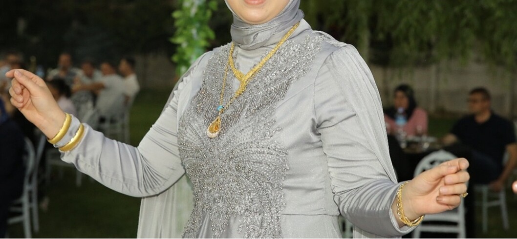 Janjan şifon abiye