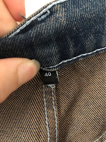 40 Beden lacivert Renk trendyolmilla pantolon