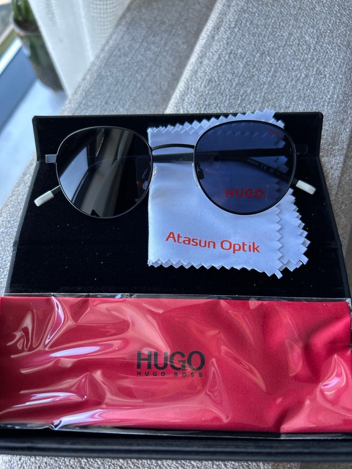 HUGO Siyah Erkek Güneş Gözlüğü - Görsel 4