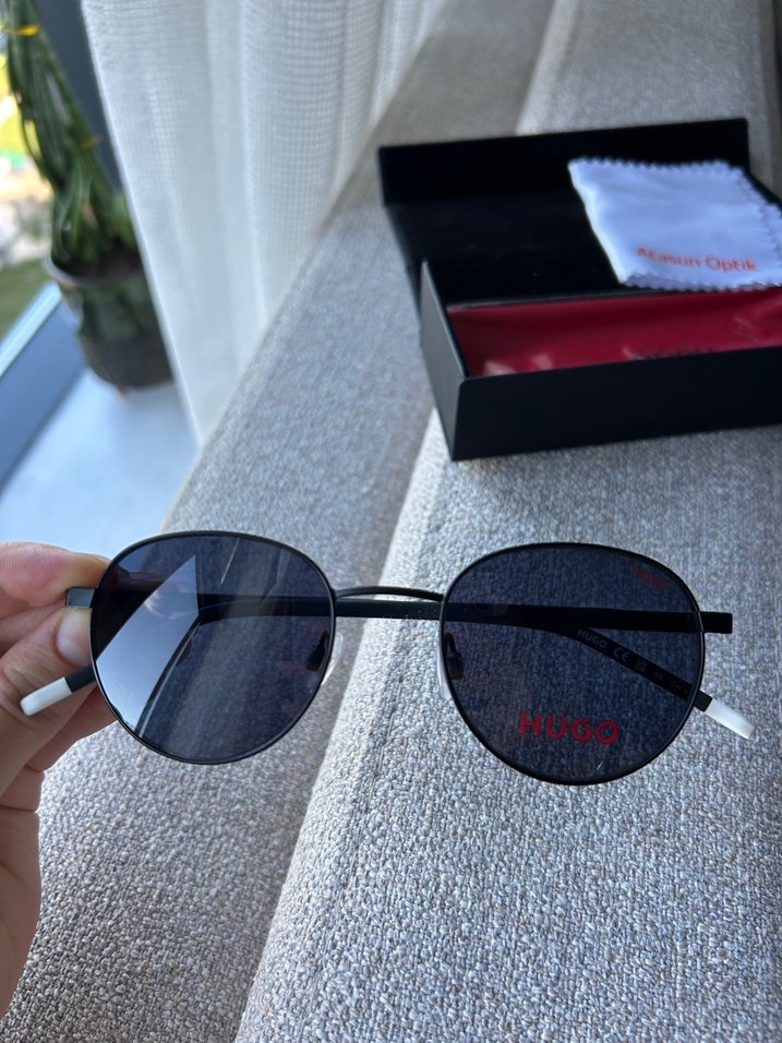 HUGO Siyah Erkek Güneş Gözlüğü - Görsel 2