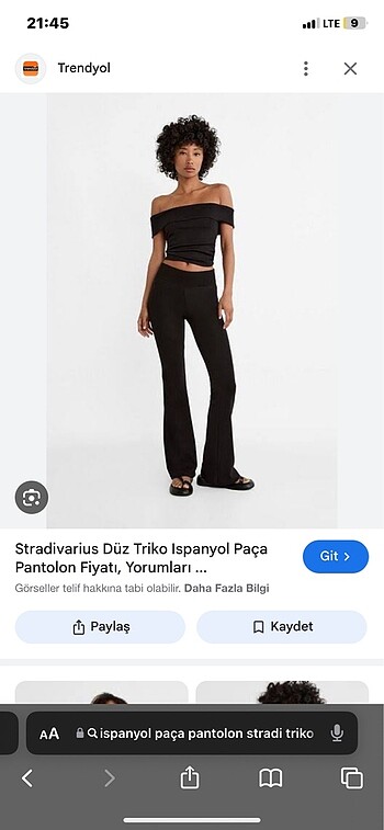 Stradivarius Triko alt -SATILDI!