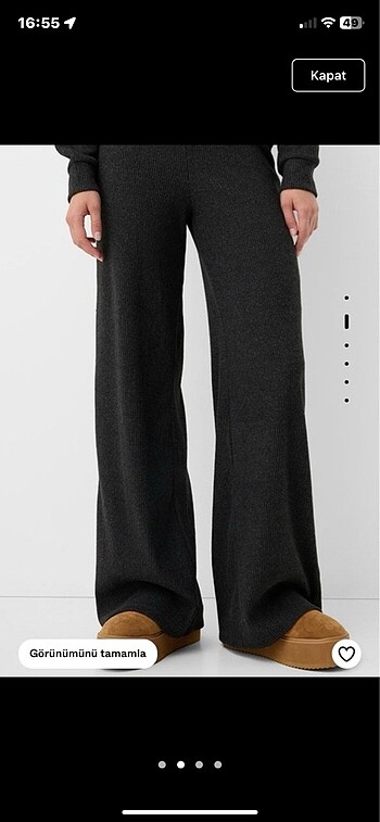 Bershka Berskha etiketli triko alt