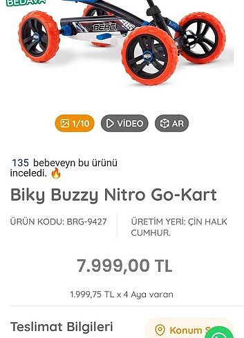  Beden mavi Renk Berg bisiklet 