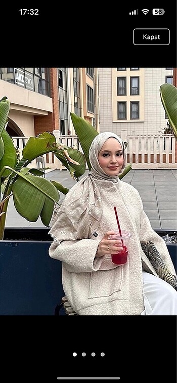 Gucci Kaşmir İpek Bej