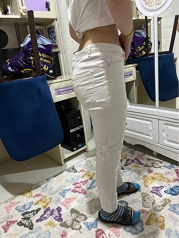 Beyaz jean