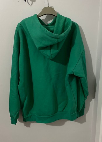 Mavi Baskılı Yeşil Kapüşonlu Sweatshirt - Görsel 3