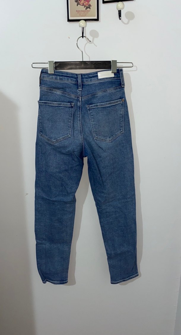 Mavi kadın Jean - Görsel 5