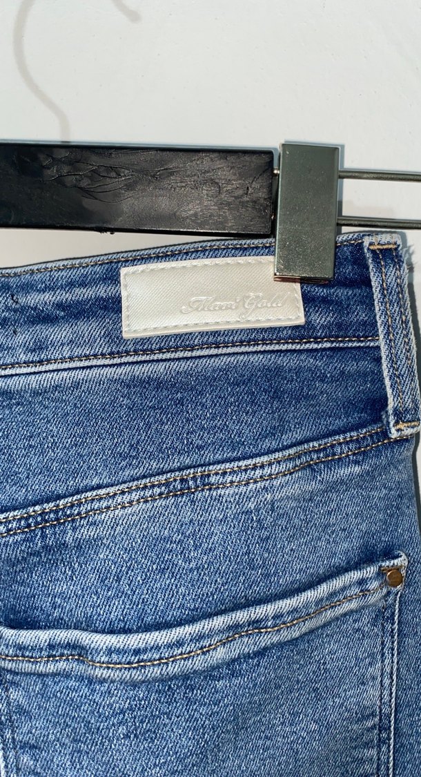 Mavi kadın Jean - Görsel 4