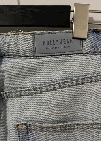 Gri Loose Fit  Kadın Denim Pantolon - Görsel 3