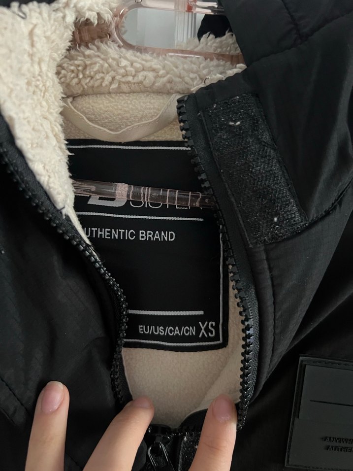 Siyah mont - Görsel 2