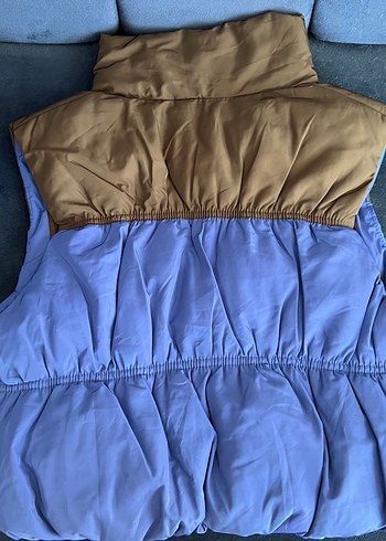 Düğmeli, Yaka Detaylı Kadın Şişme Yelek - Görsel 2