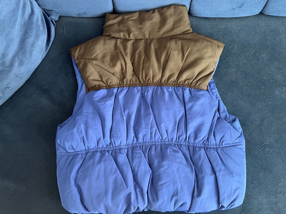 Düğmeli, Yaka Detaylı Kadın Şişme Yelek - Görsel 2