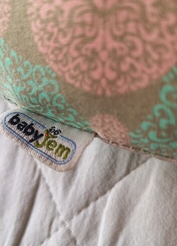 BabyJem 2 tane emzirme yastığı, destek minderi, yedek kılıf