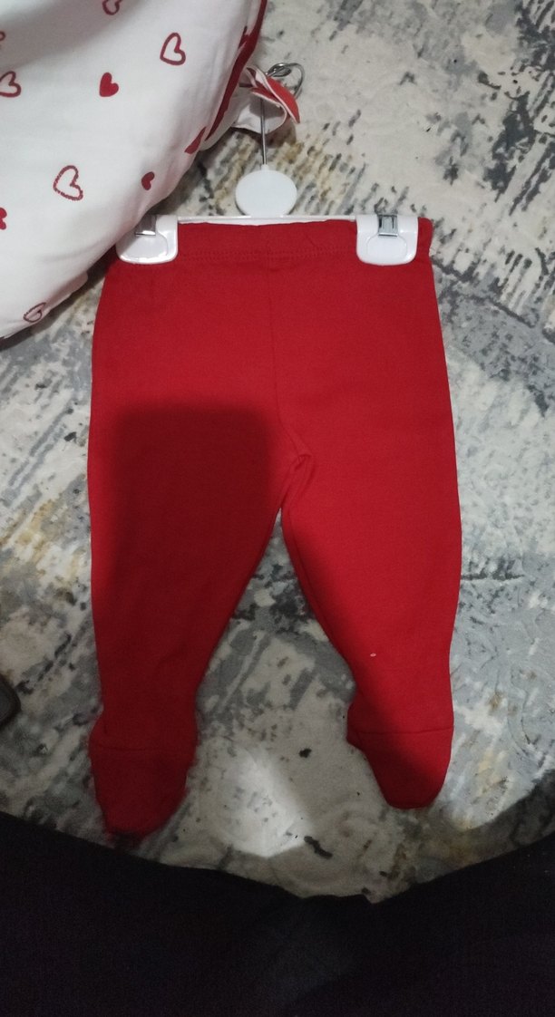 Kız Bebek Uzun Kollu V Yaka Dantelli Body - Görsel 4