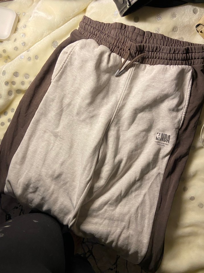 Kadın Kahverengi Gri Rahat Kesim Eşofman Altı - Görsel 2