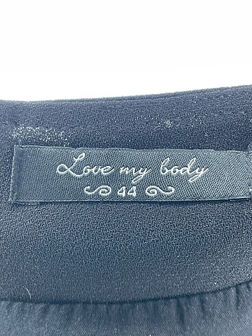 44 Beden siyah Renk Love My Body Kısa Elbise %70 İndirimli.