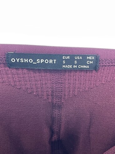 s Beden bordo Renk Oysho Tayt / Spor taytı %70 İndirimli.