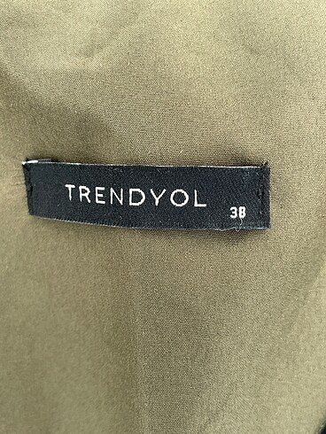 38 Beden haki Renk Trendyol & Milla Trenchcoat %70 İndirimli.