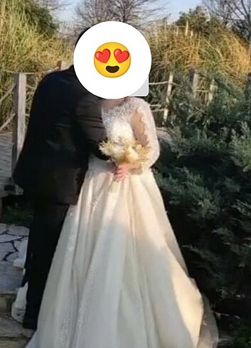 46 Beden Büyük beden gelinlik