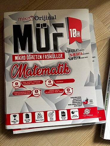 müf matematik 10. sınıf