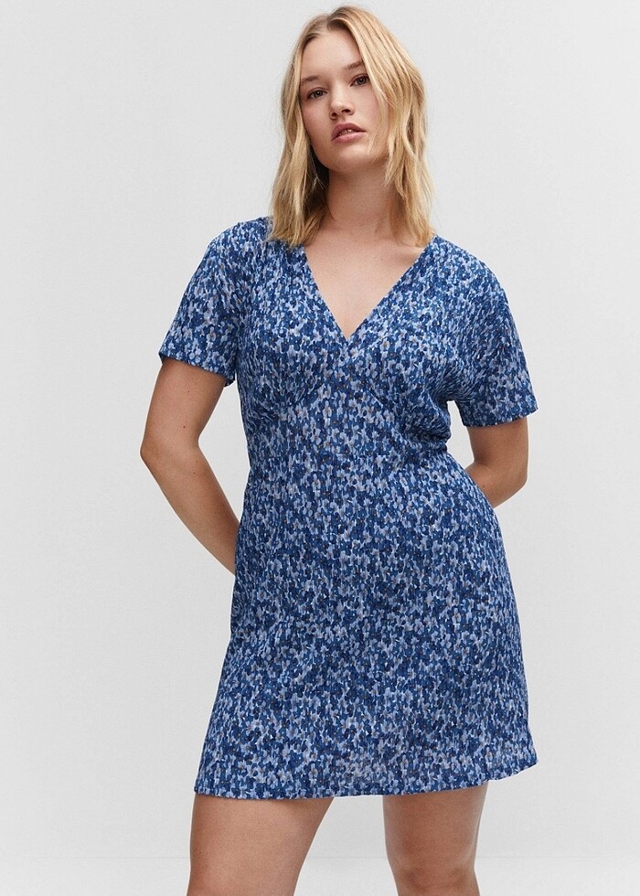 Mango elbise paisley desenli - Görsel 2