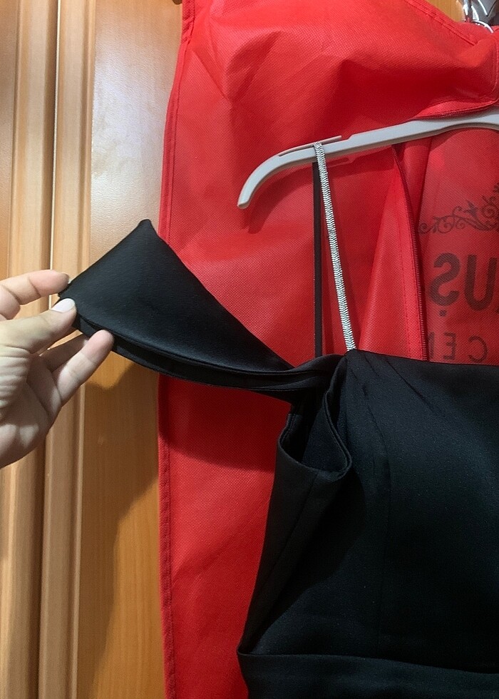 Siyah abiye - Görsel 4