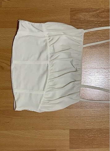 Koton beyaz korse crop