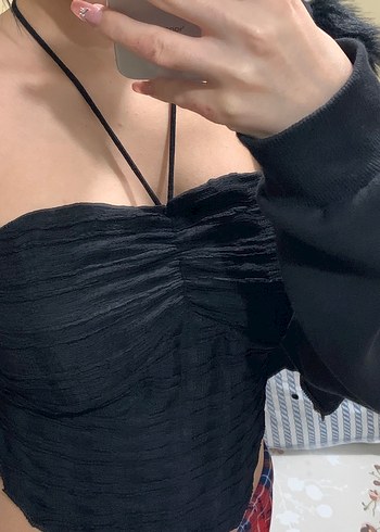 SHEİN siyah crop - Görsel 2