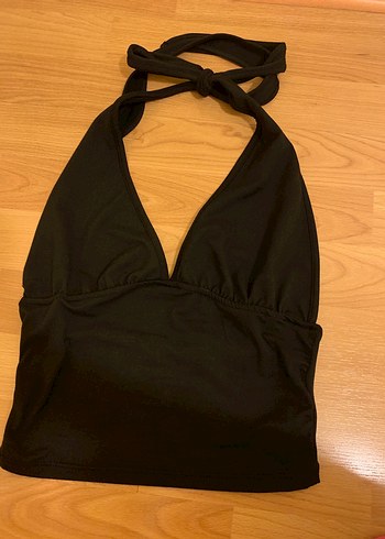 Bershka BERSHKA halter yaka crop
