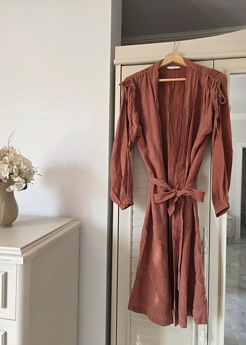 Uzun Kollu Bohem Kadın kimono - Görsel 2