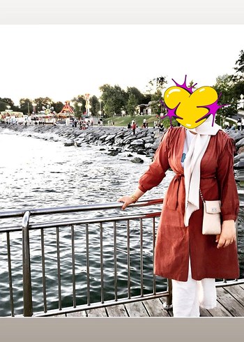 Uzun Kollu Bohem Kadın kimono - Görsel 5