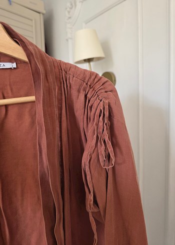 Uzun Kollu Bohem Kadın kimono - Görsel 4