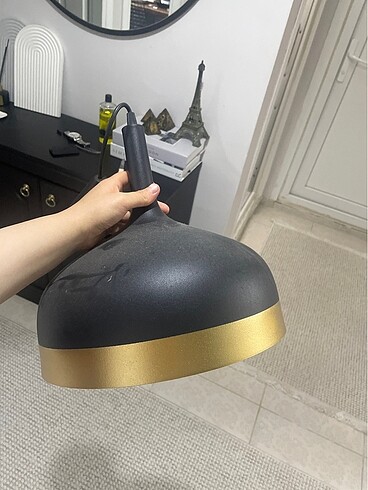Diğer Siyah gold avize metal