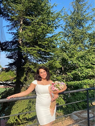 Trendyol & Milla Beyaz elbise