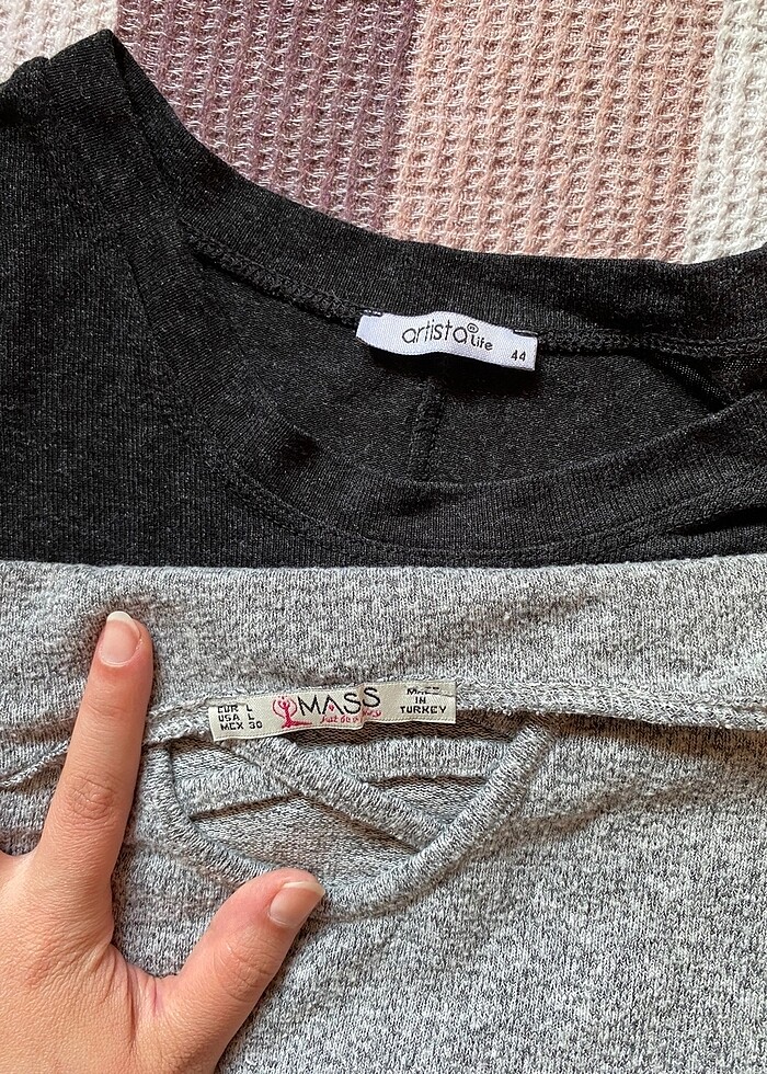 Gri bluz - Görsel 2