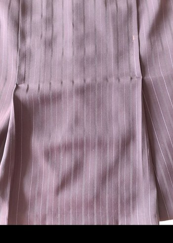 Düz Kahverengi Midi Piliseli Kadın Etek - Görsel 3