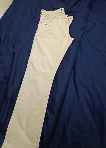 Bej Regular Fit Erkek Denim Pantolon - Görsel 2