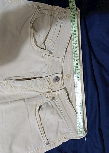 Bej Regular Fit Erkek Denim Pantolon - Görsel 3