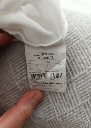 Düğmeli Beyaz Erkek Polo Tişört - Görsel 5