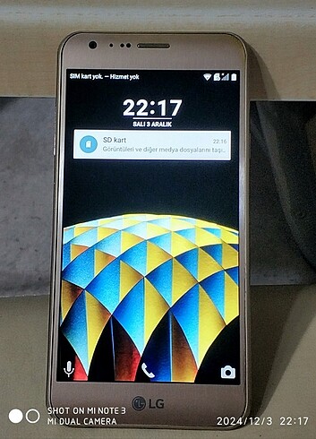 LG X Cam GOLD Akıllı telefon 