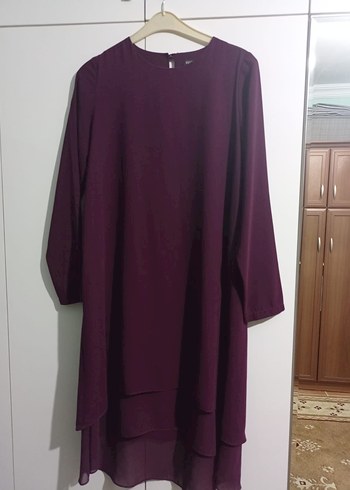 Diger Bordo Uzun Kollu Salaş Tunik