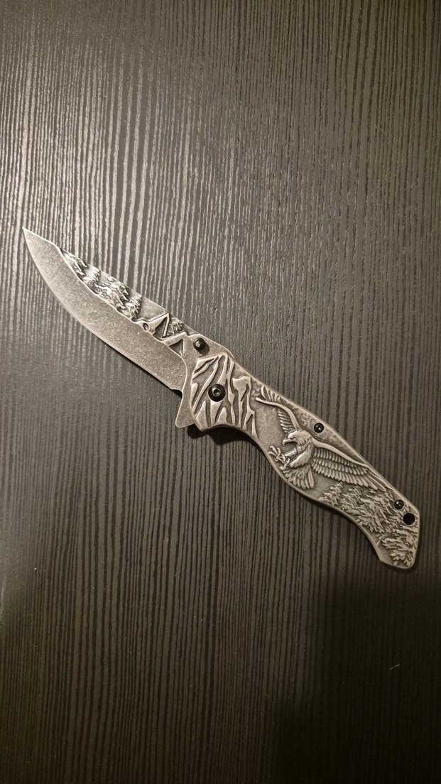 Kartal Gravürlü Browning Çakı - Görsel 3