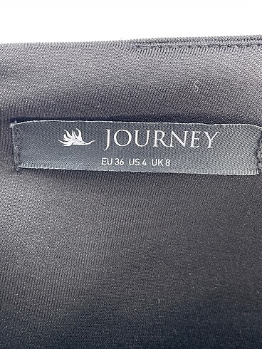 36 Beden siyah Renk Journey Kısa Elbise %70 İndirimli.