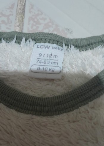 Kürklü Beyaz Bebek Tulumu - Görsel 2