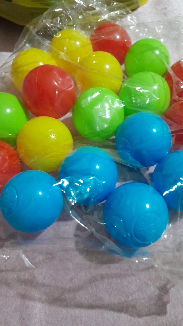 Renkli Plastik Oyun Topları - Görsel 2