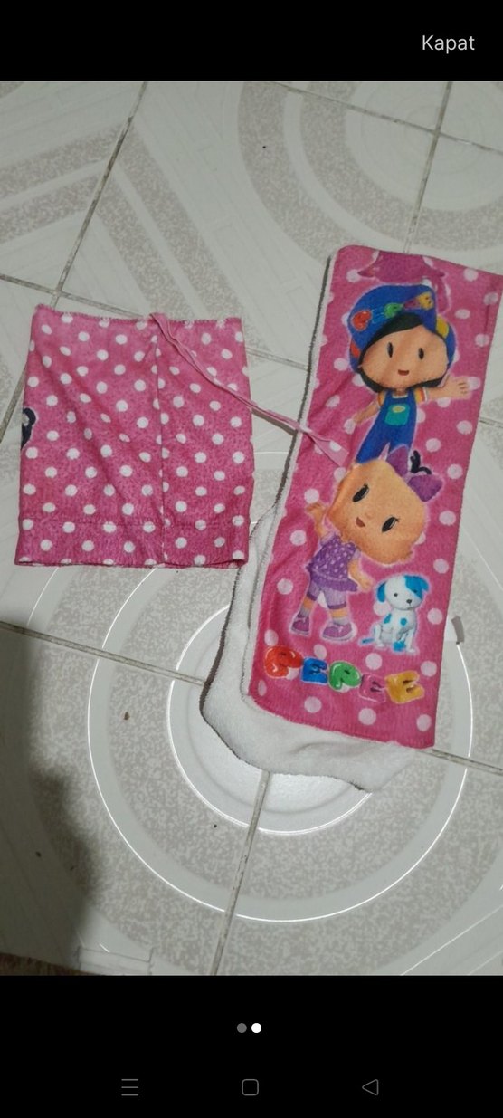 Pembe Baskılı Çocuk Battaniyesi - Görsel 2