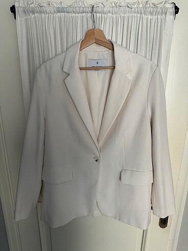 Stradivarius STRADIVARIUS EKRU BLAZER CEKET